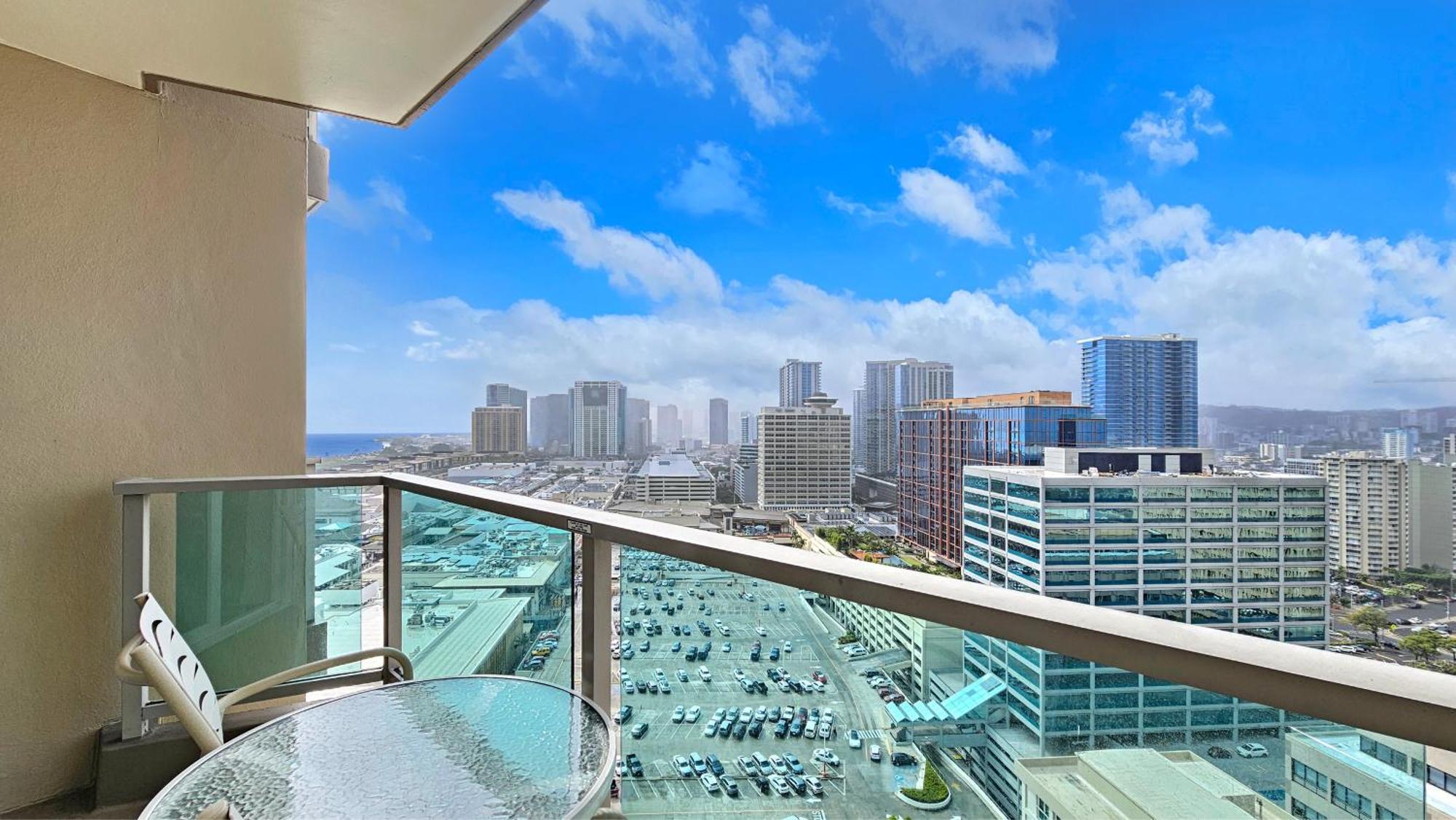 Luxury Ala Moana Resort 25Th Floor With Balcony Honolulu Eksteriør billede
